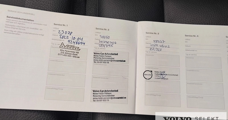 Volvo V60 Cross Country cena 174500 przebieg: 58544, rok produkcji 2021 z Krosno małe 704